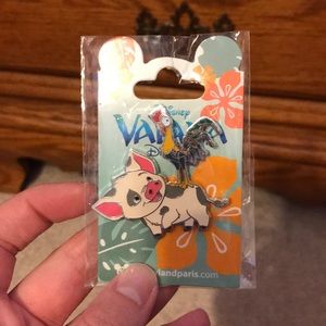 Moana Pua and HeiHei Disneyland Paris Version Pin